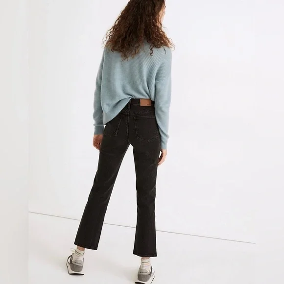 Madewell Slim Demi-Boot Jeans in Lunar Wash 27